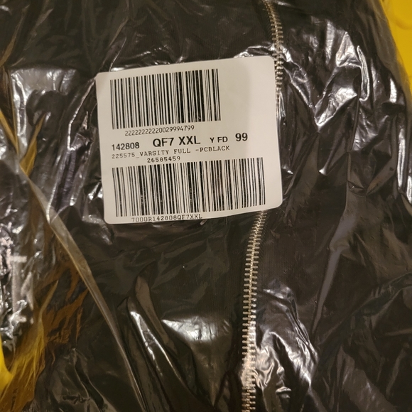 Victorias Secret VS PINK Varsity full zip jacket bling shine black - Picture 4 of 4